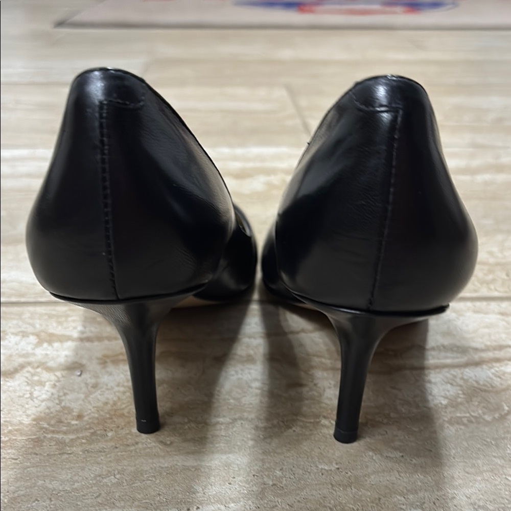 Nine West Black Patent Leather Heels - Picture 4 of 8
